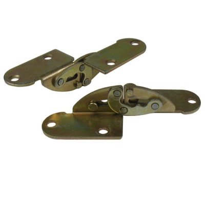 5105 петля для вставки стола. Толщина вставки 22-24 мм Угол открывания 180 град. Медь (017-000030)